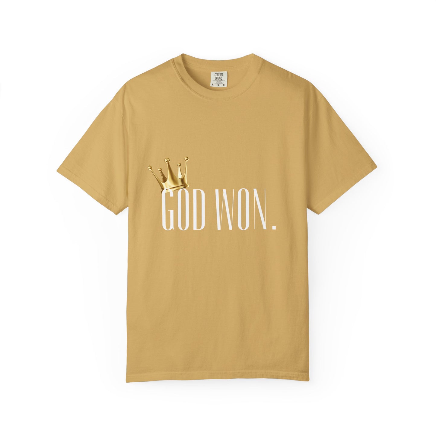 GOD WON TEE