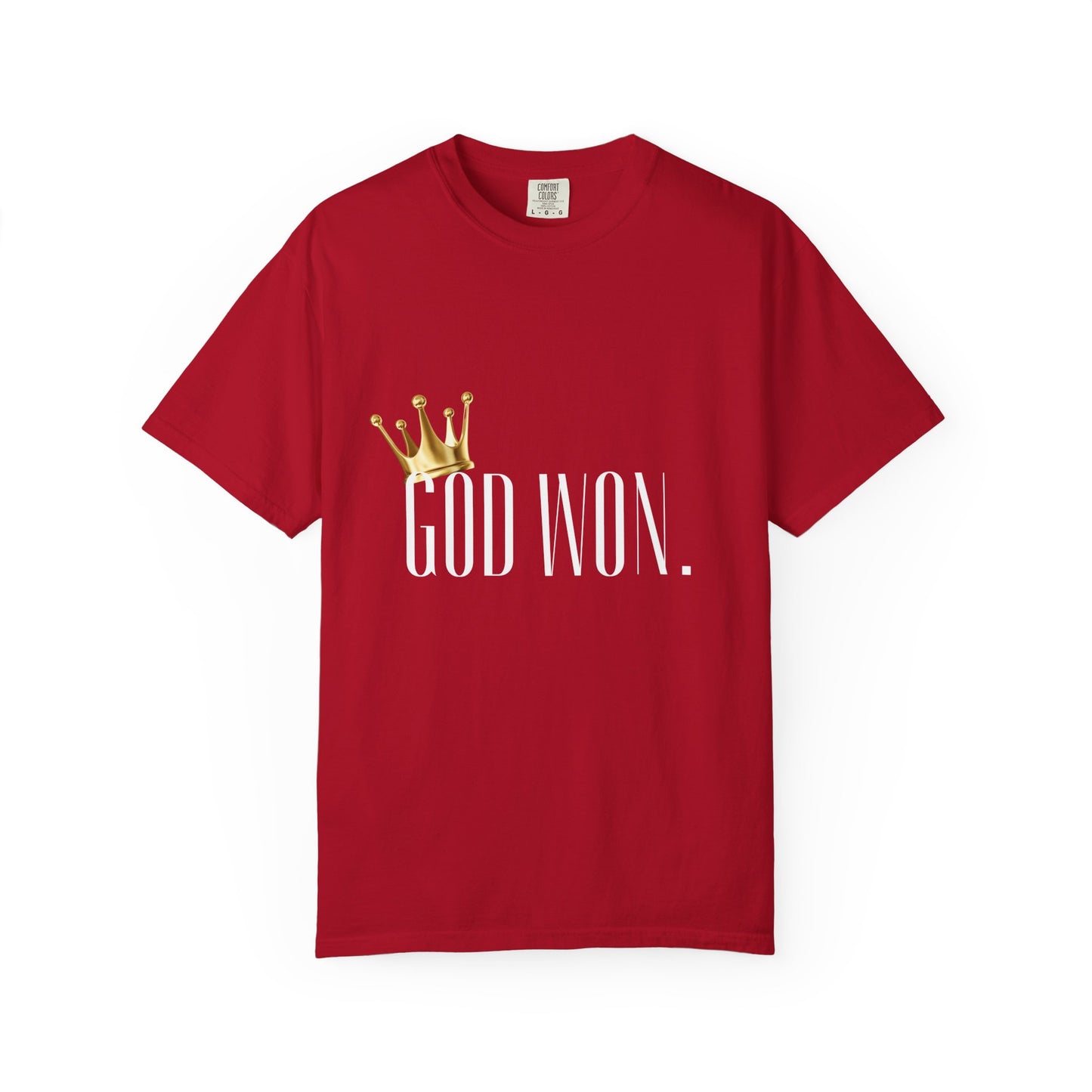 GOD WON TEE