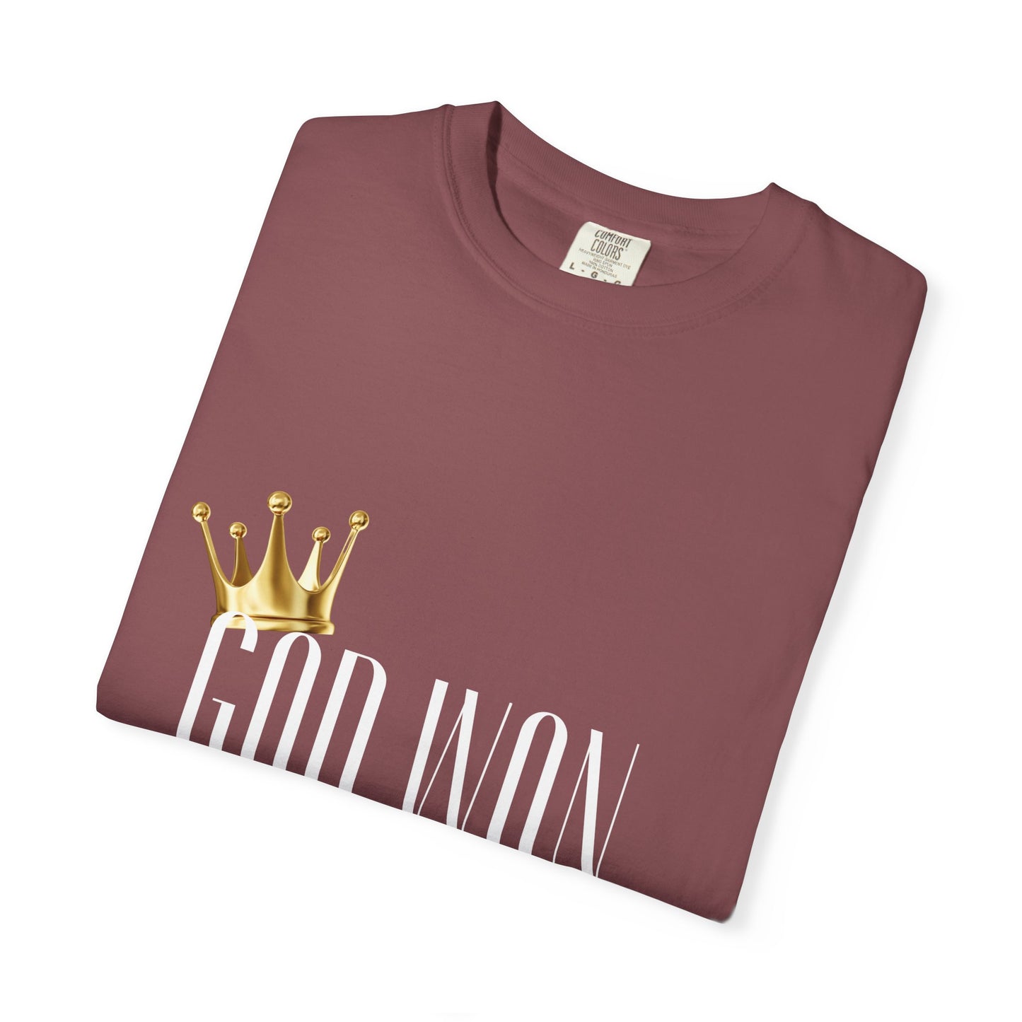 GOD WON TEE