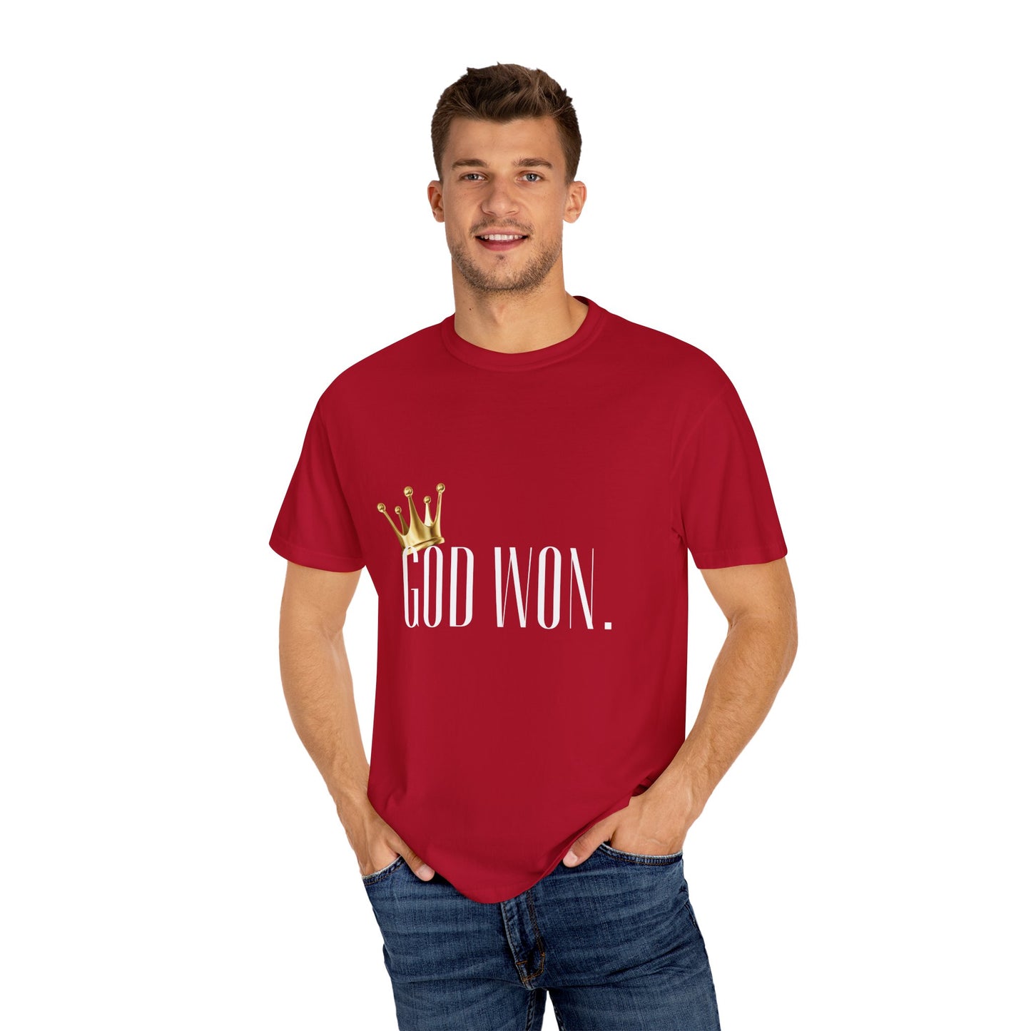 GOD WON TEE