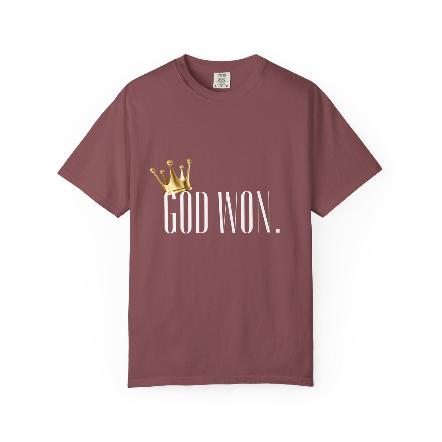 GOD WON TEE