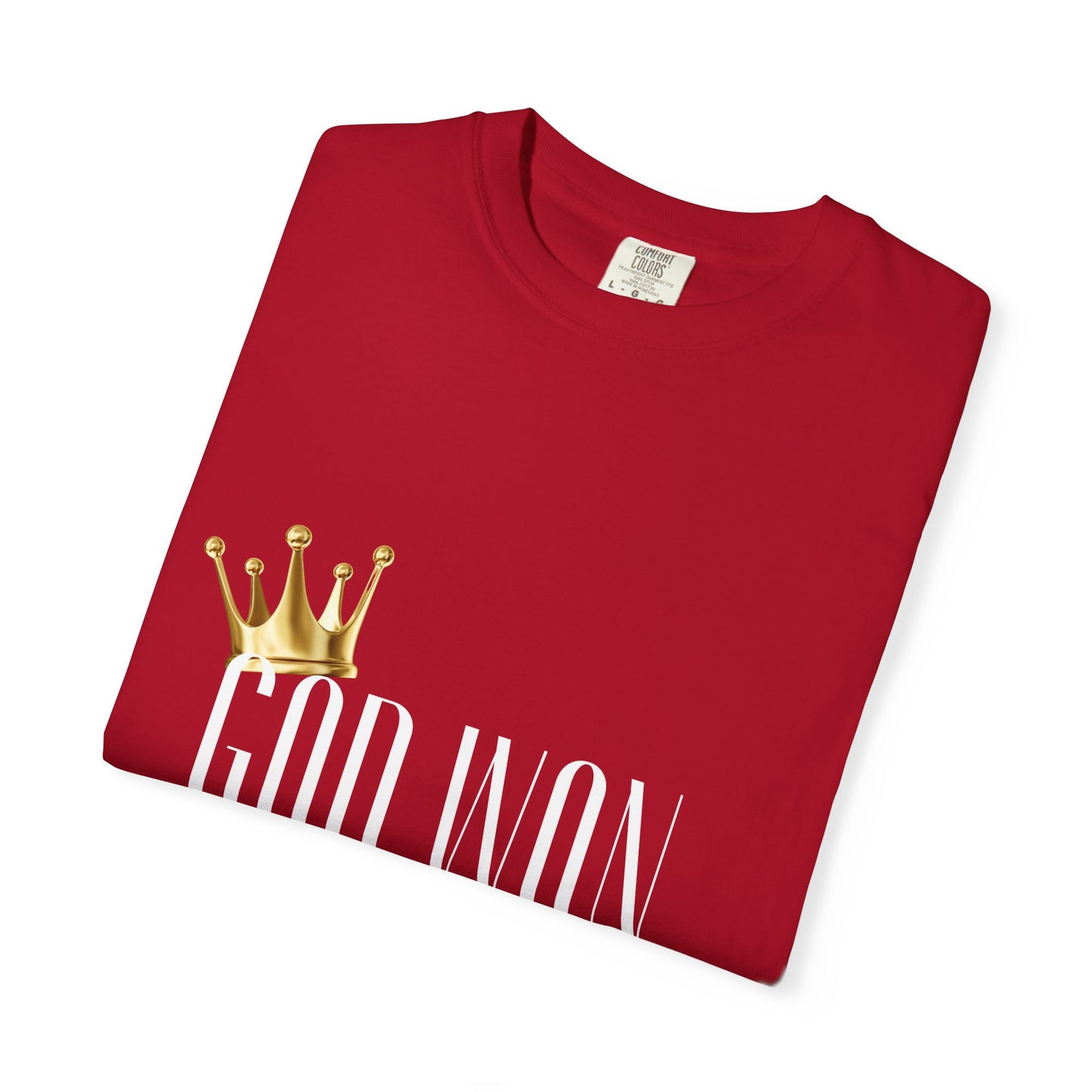 GOD WON TEE