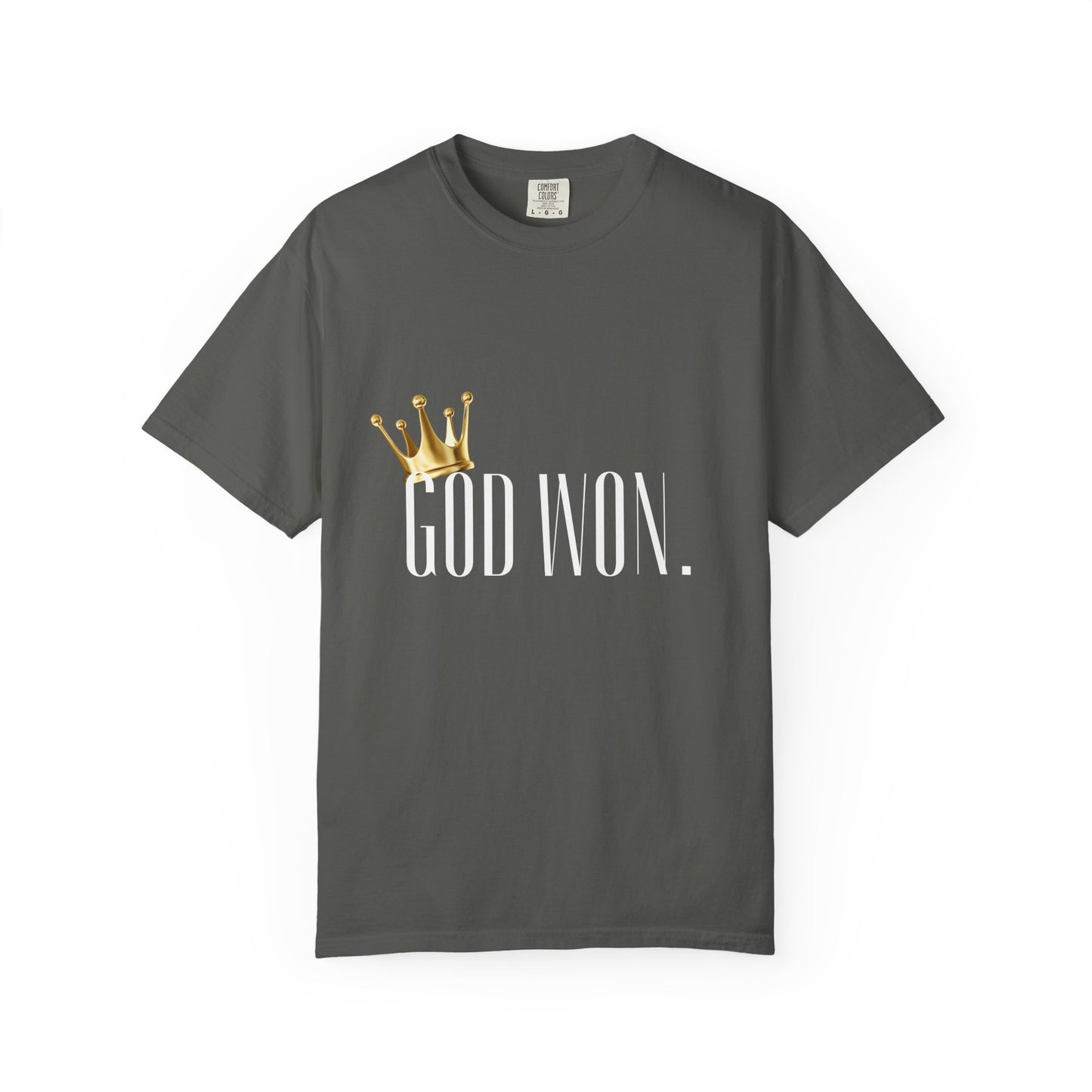 GOD WON TEE
