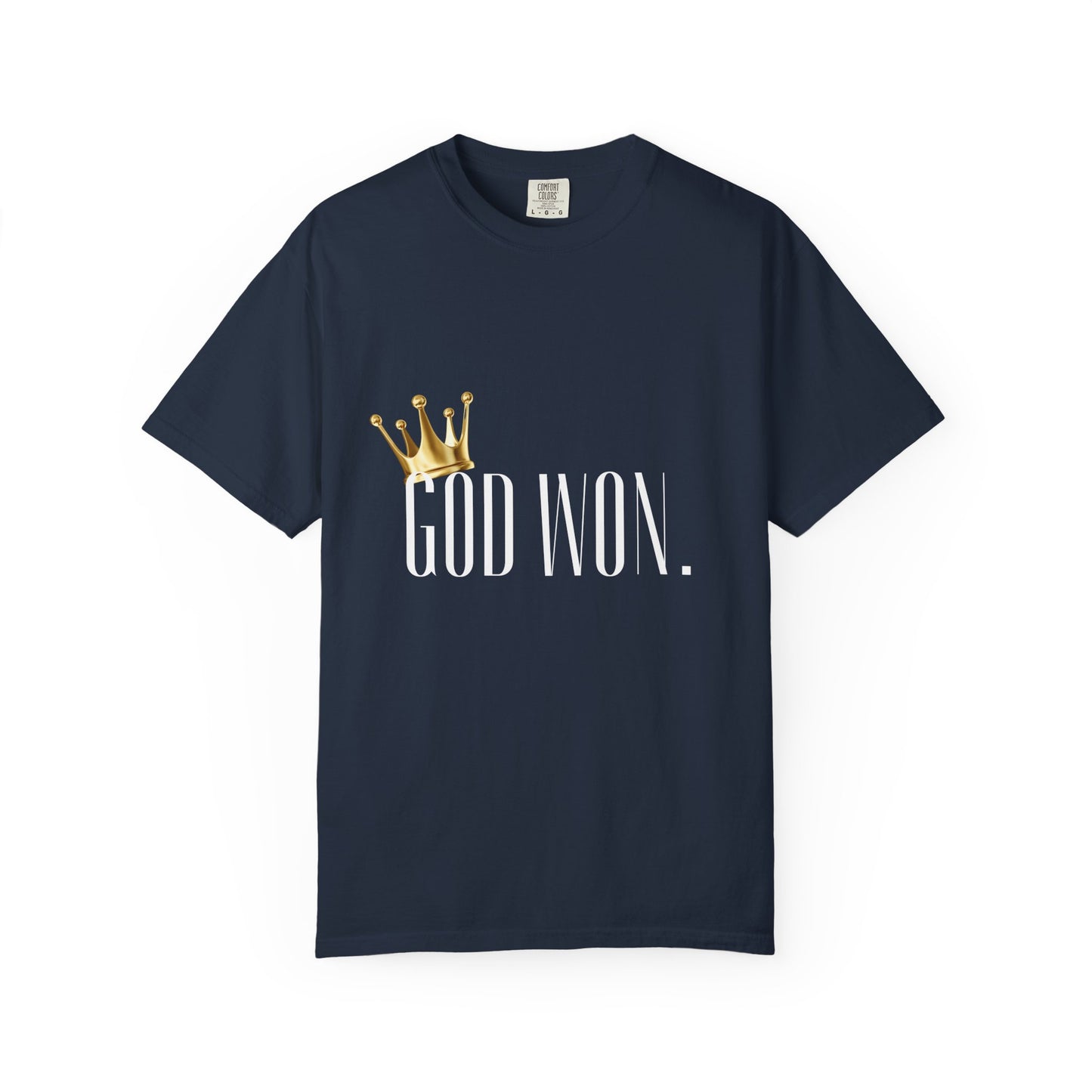 GOD WON TEE