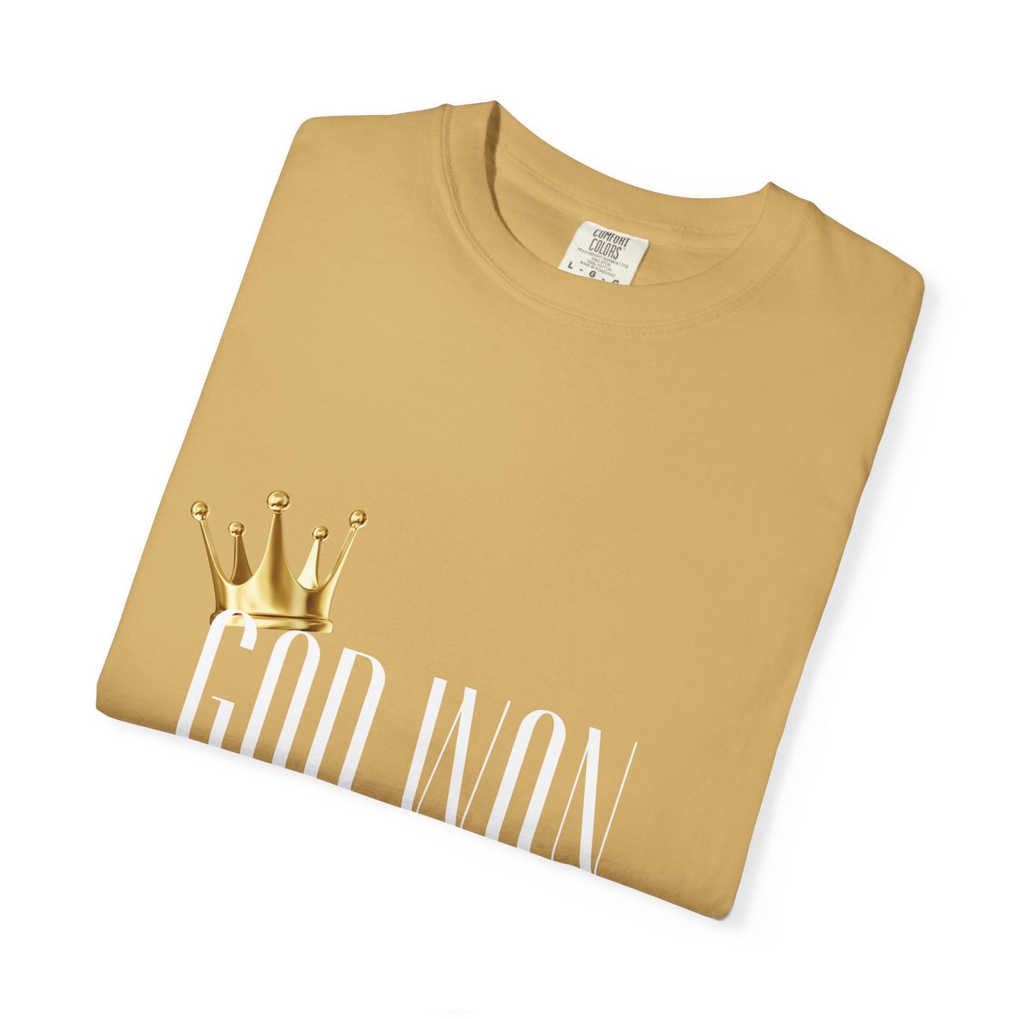 GOD WON TEE