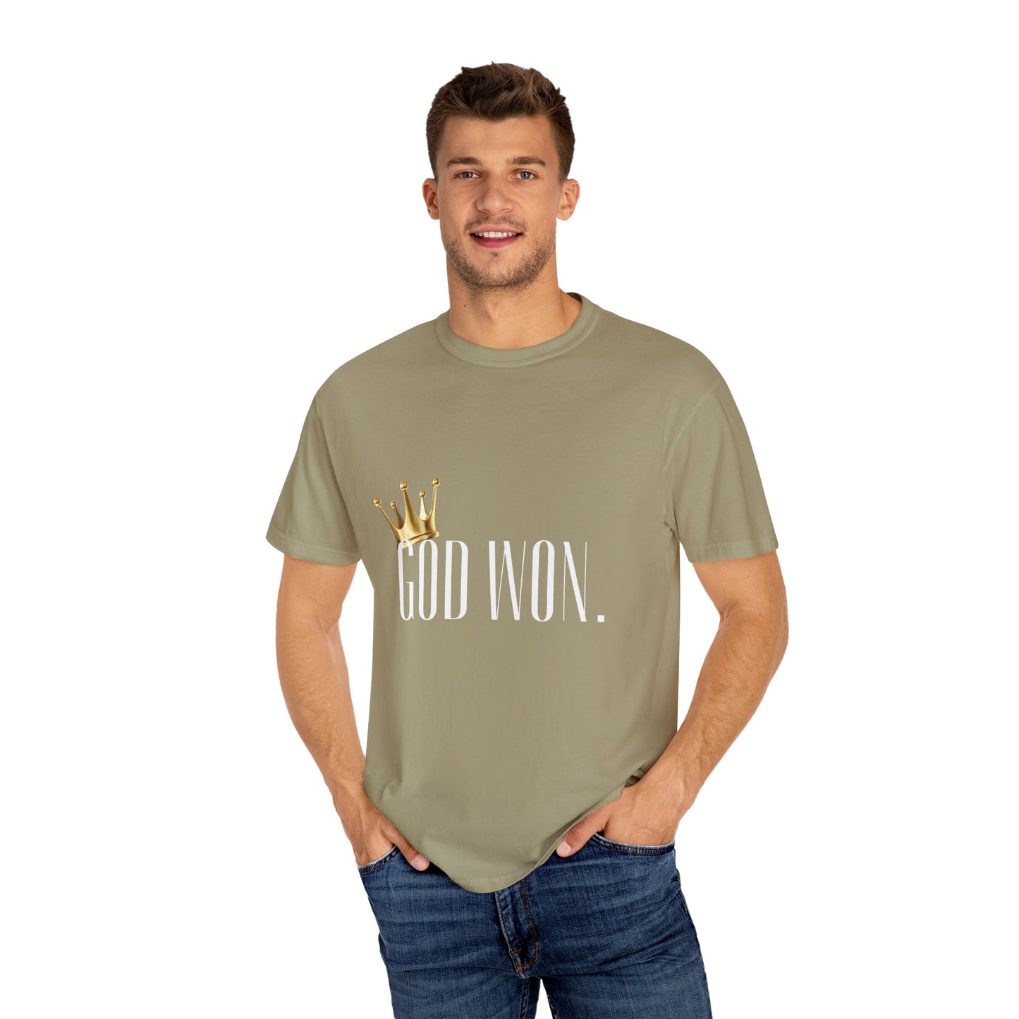 GOD WON TEE