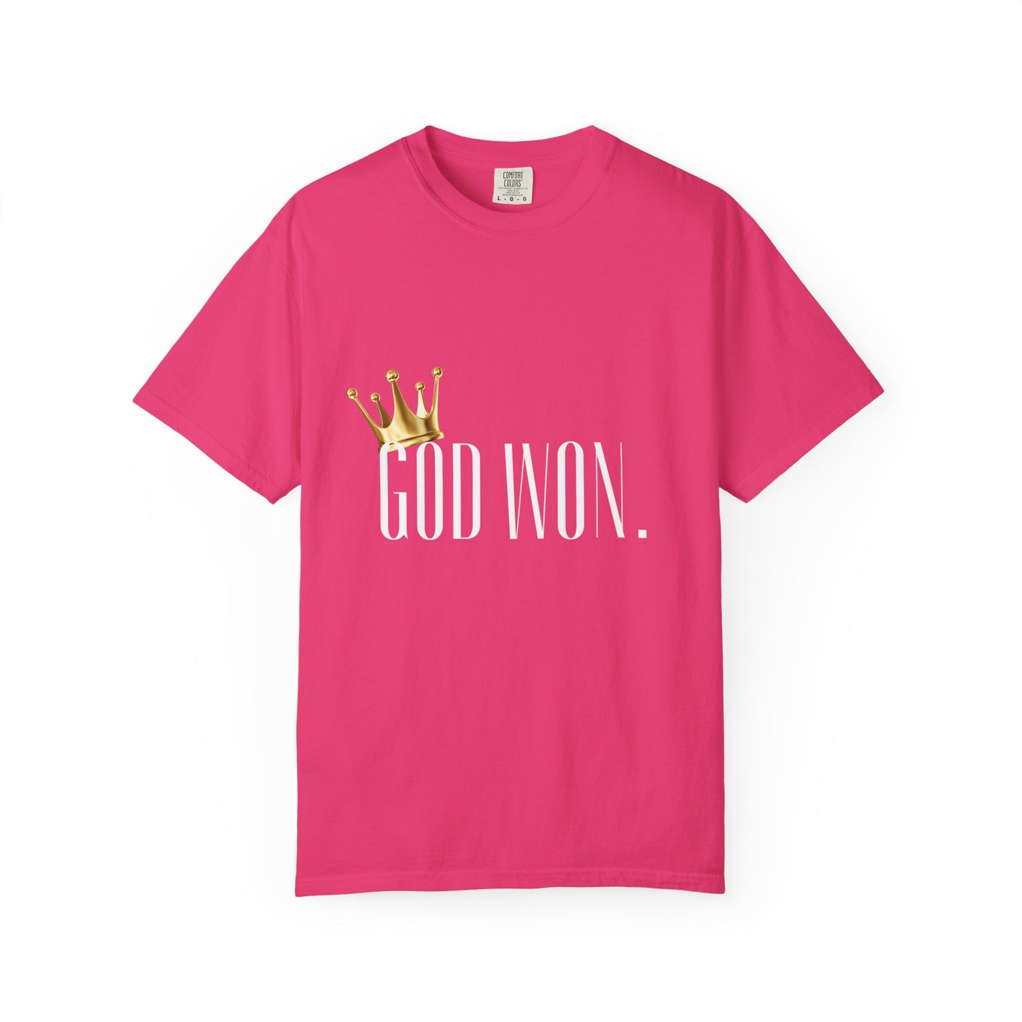 GOD WON TEE