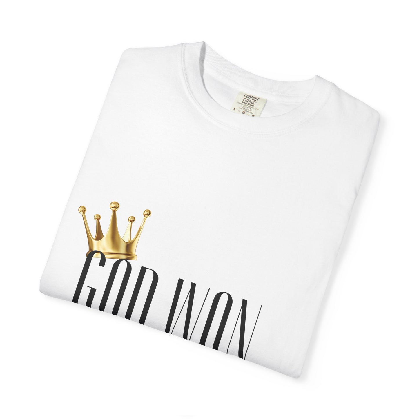 GOD WON TEE