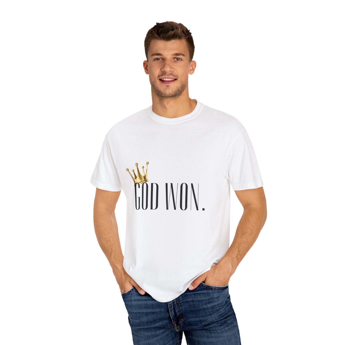 GOD WON TEE