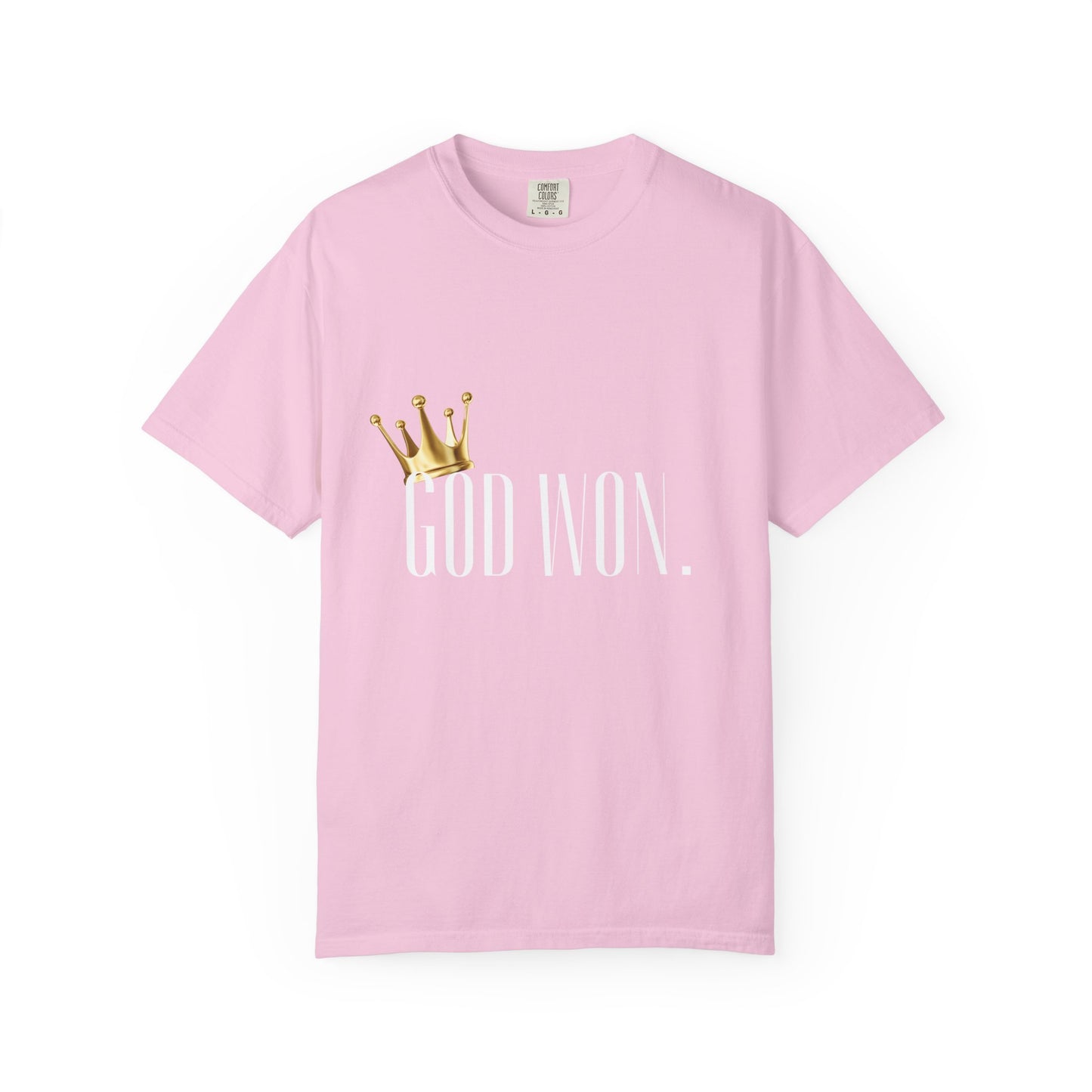 GOD WON TEE