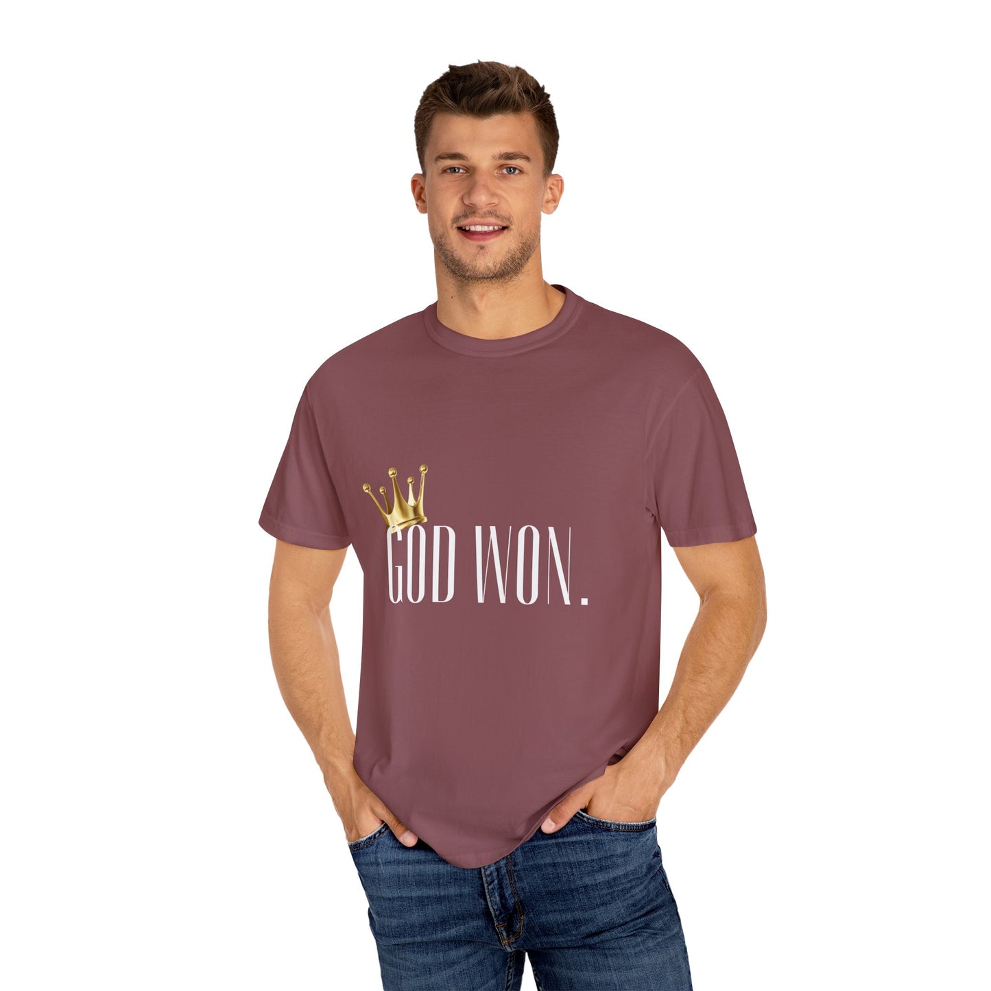 GOD WON TEE