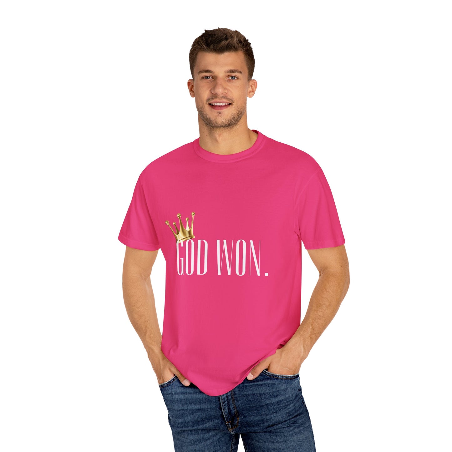 GOD WON TEE