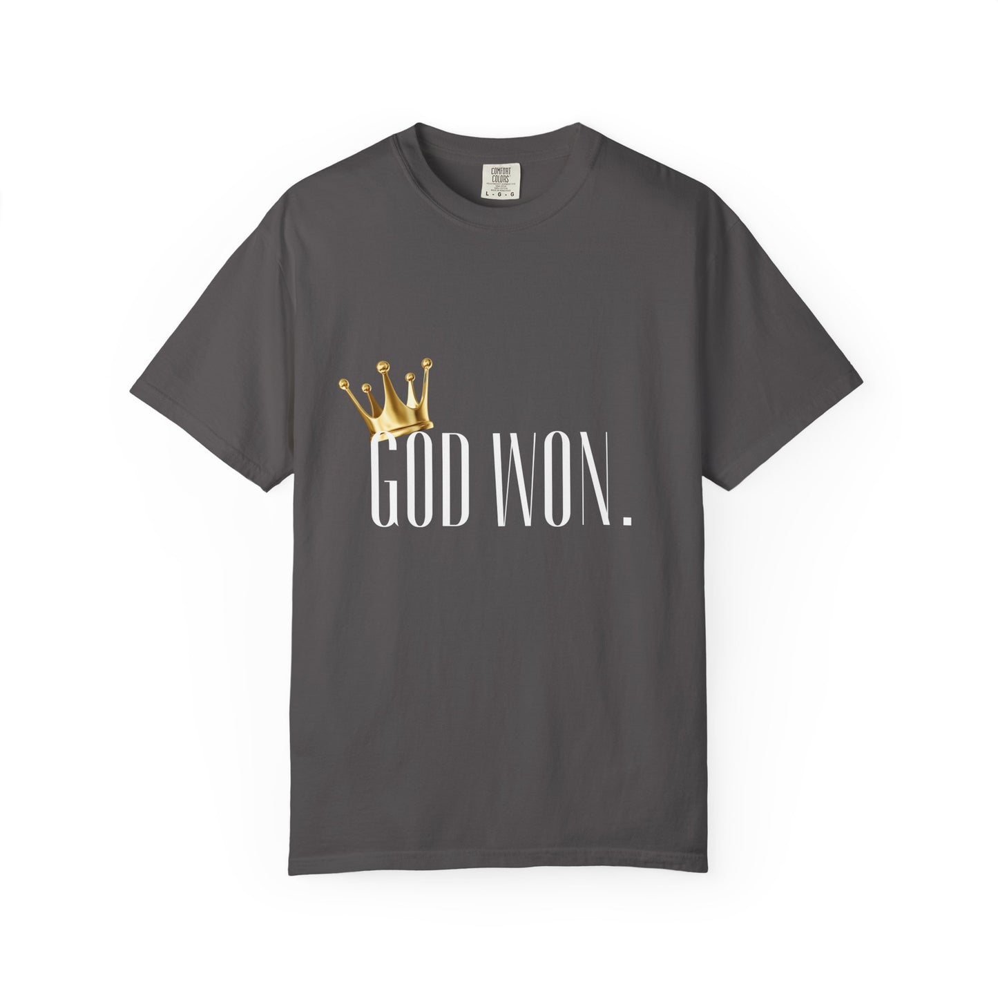 GOD WON TEE