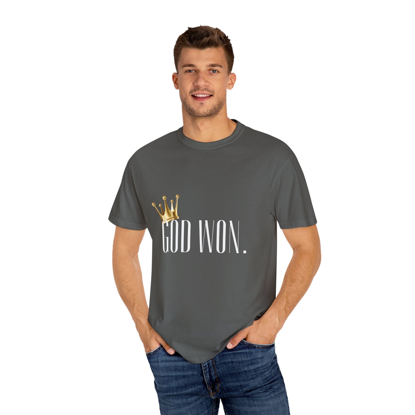 GOD WON TEE