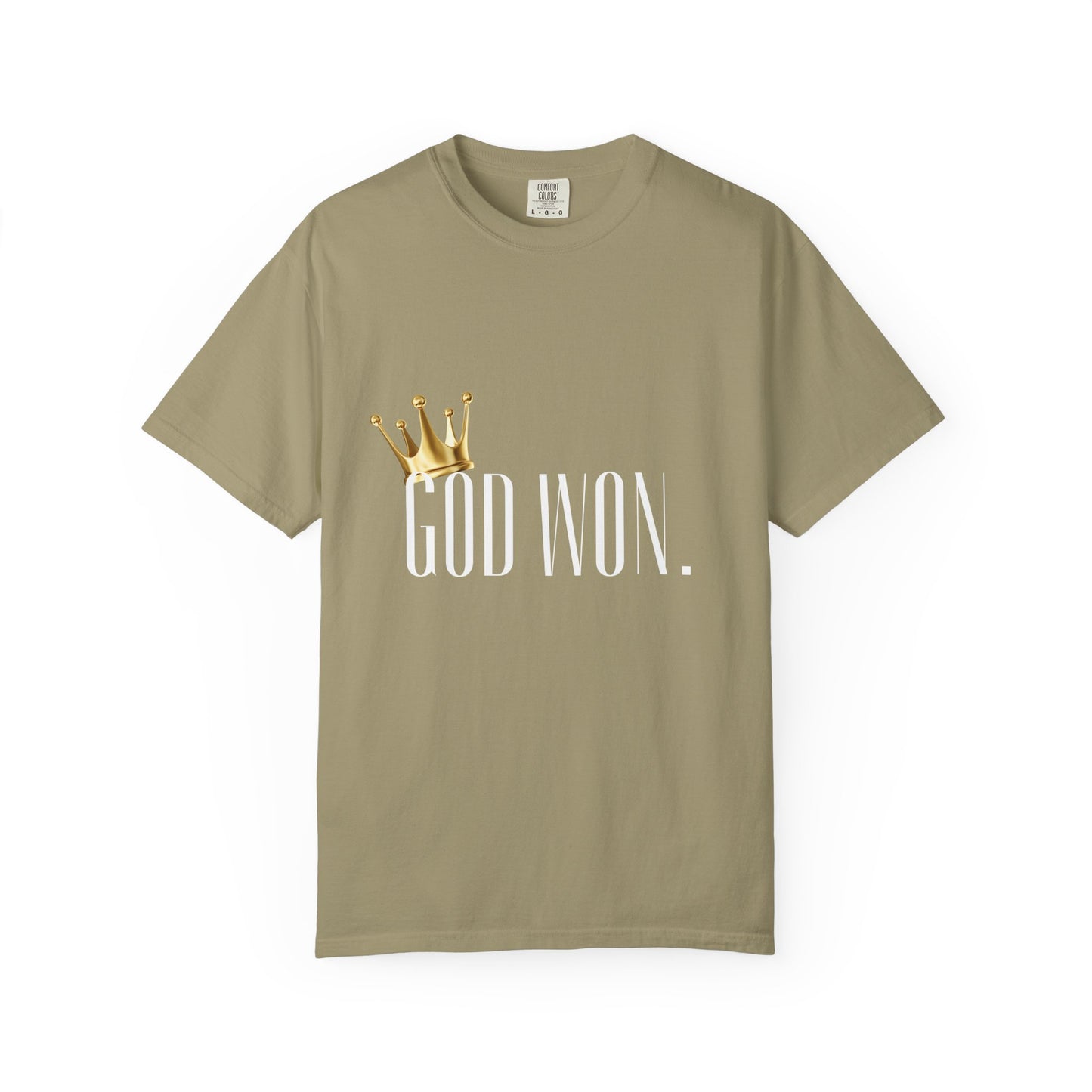 GOD WON TEE