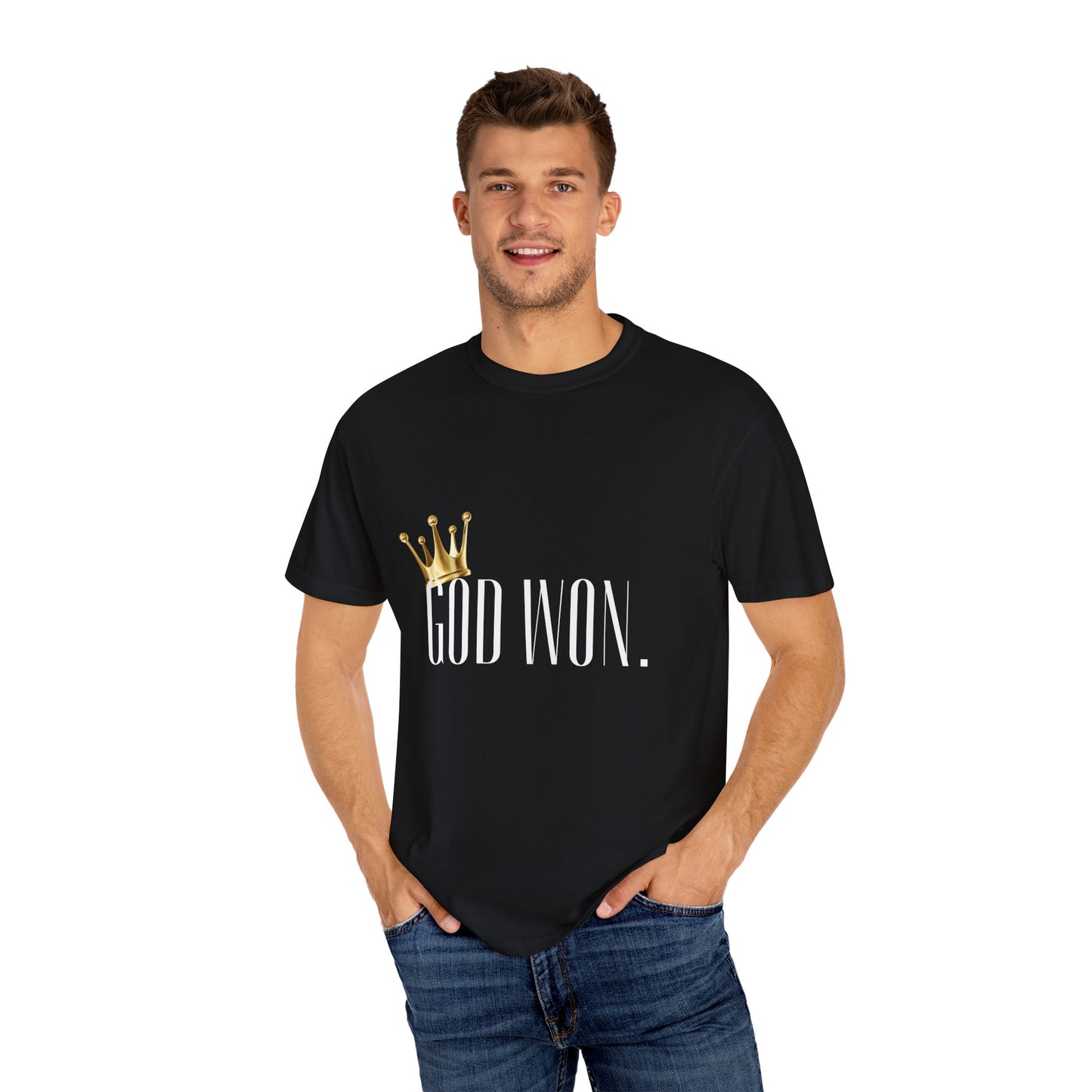 GOD WON TEE