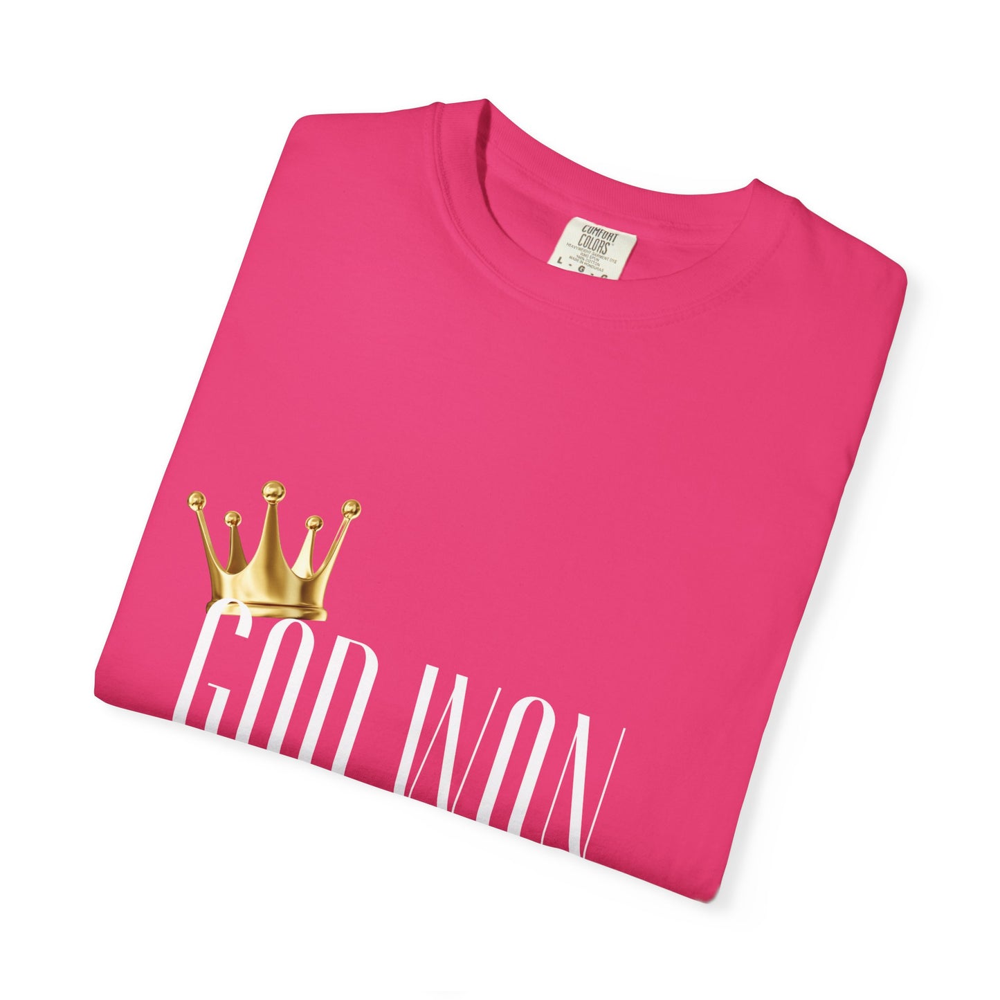 GOD WON TEE