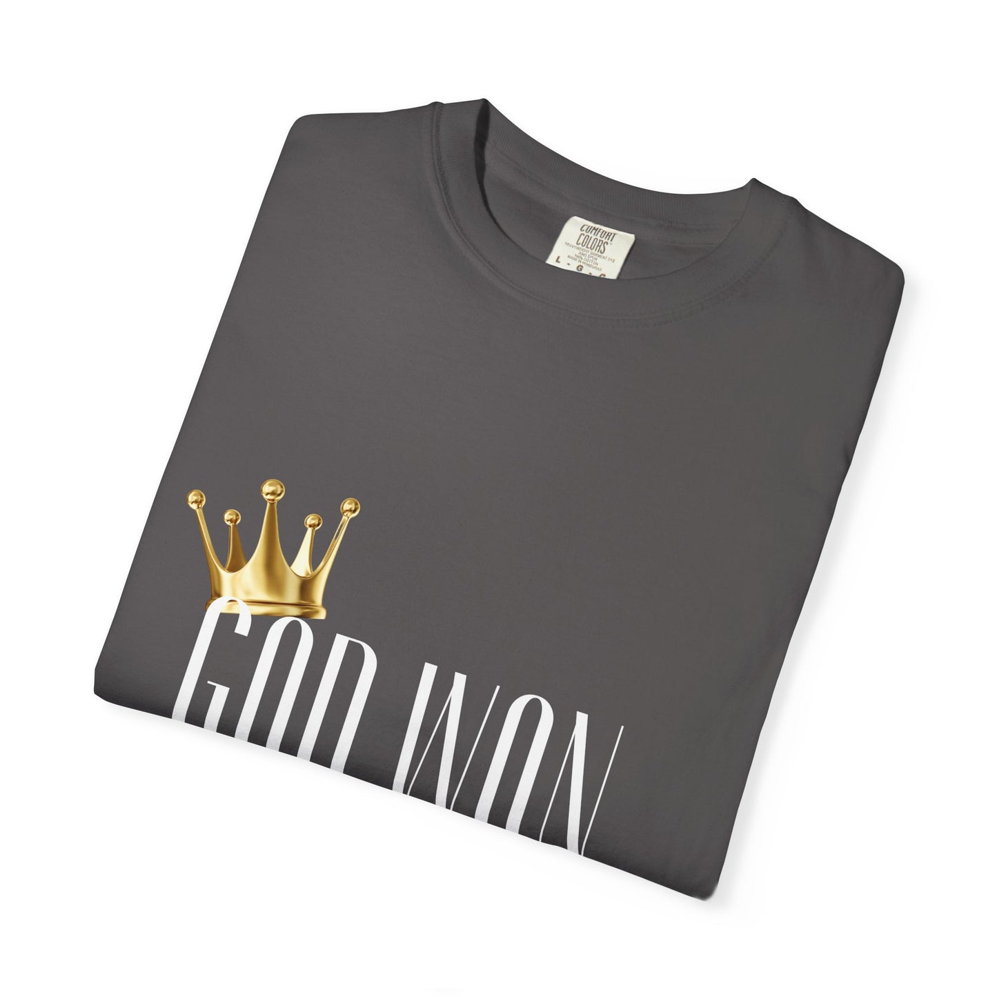 GOD WON TEE