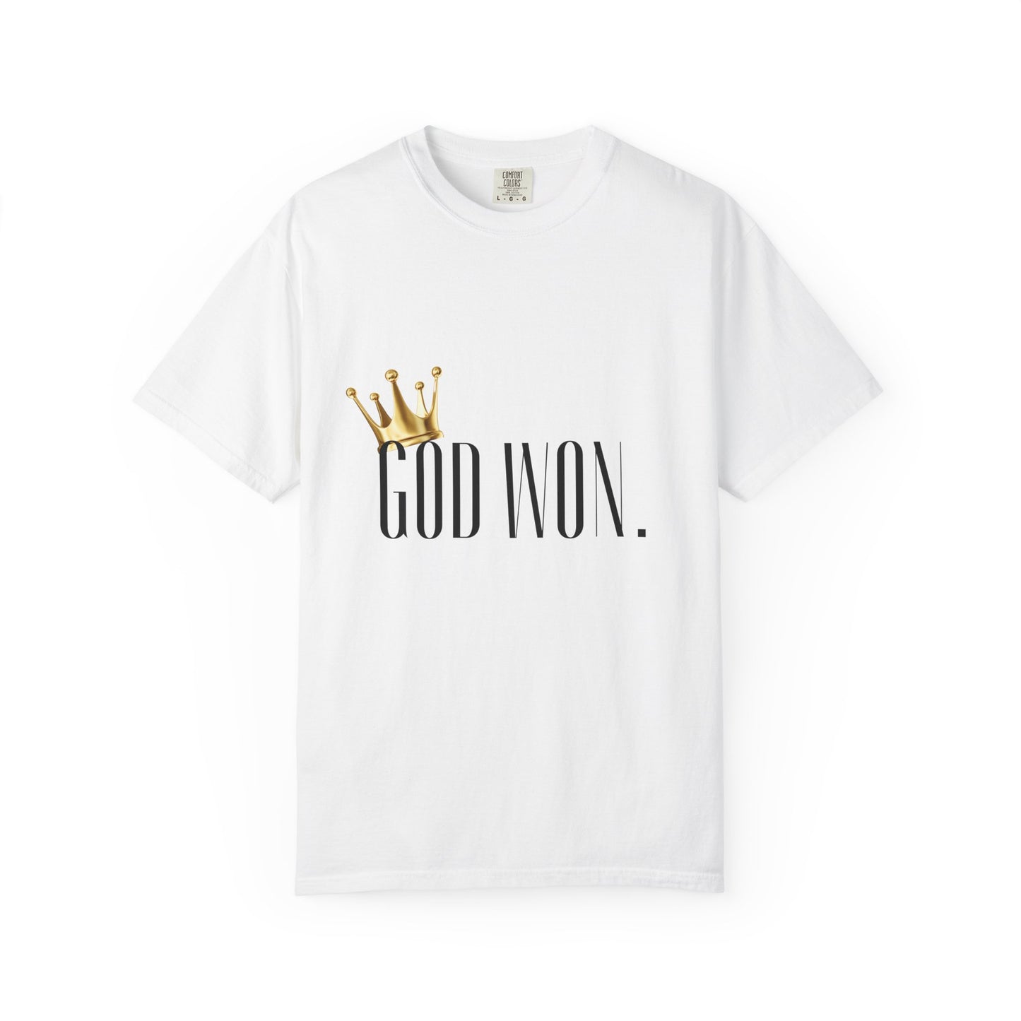 GOD WON TEE
