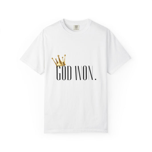 GOD WON TEE