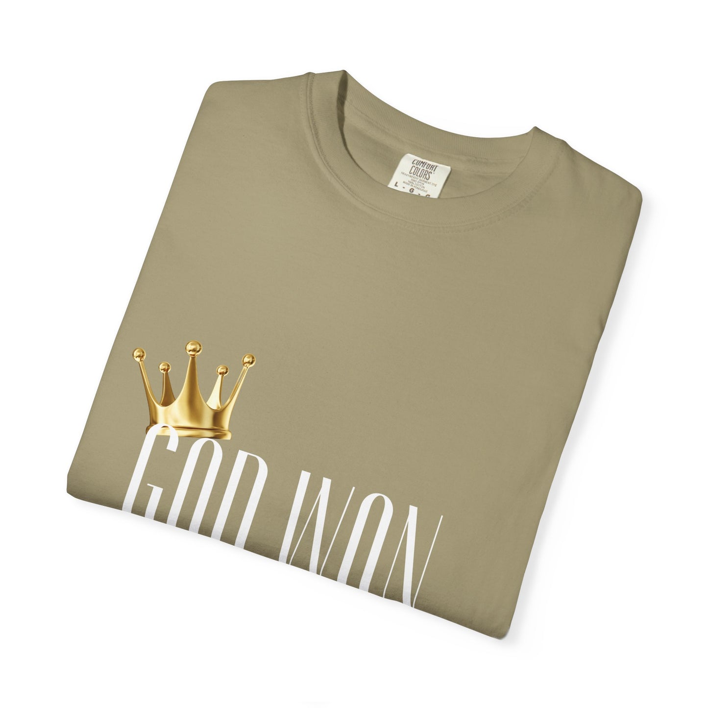 GOD WON TEE